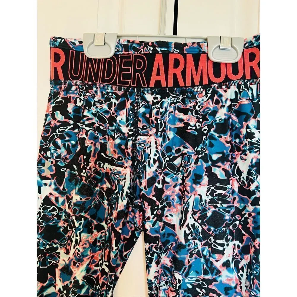 Under Armour‎ HeatGear Crop Leggings - Girls